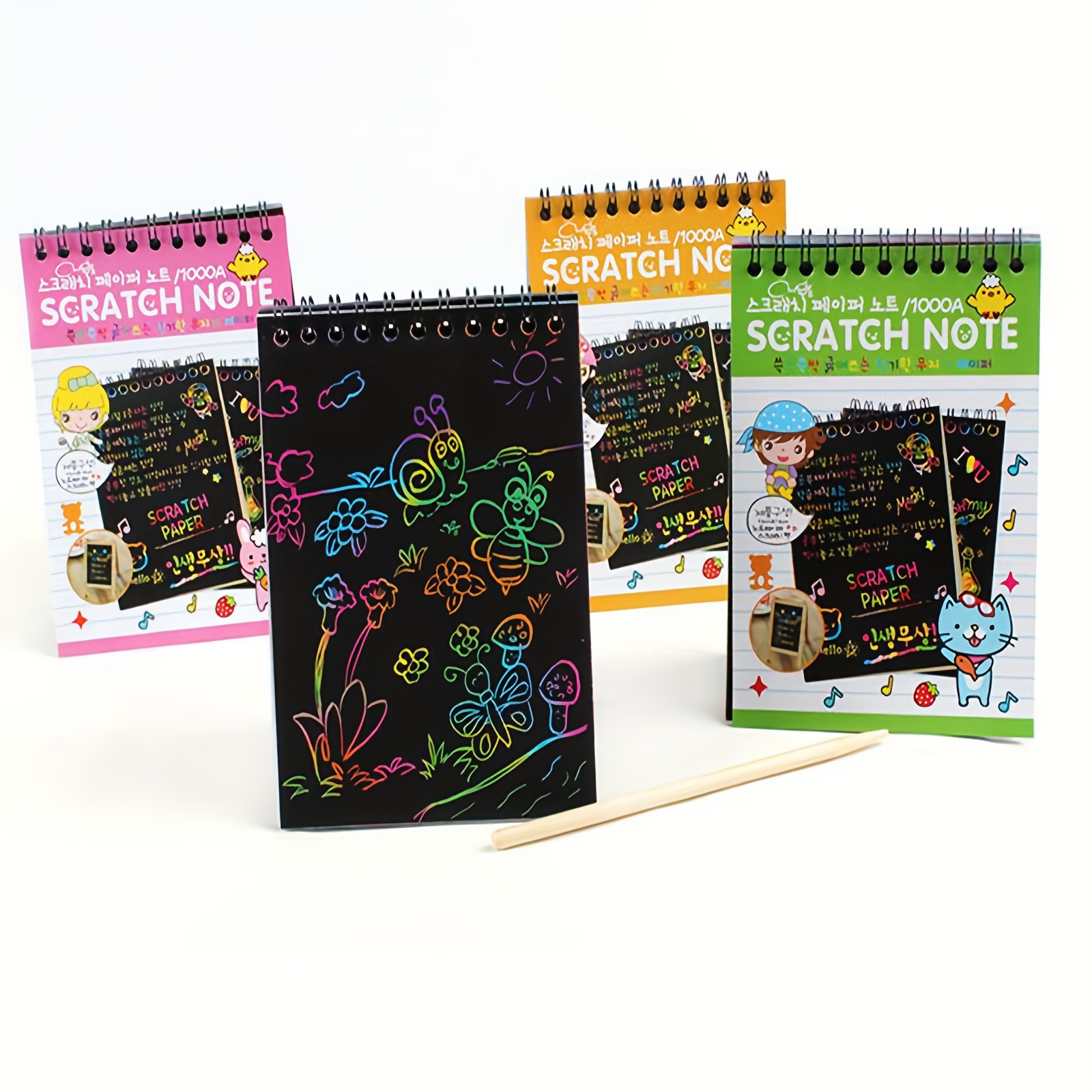 Rainbow Scratch Paper Pad – Nahcotta