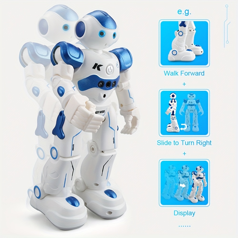 Robot Toys For Boys Girls Robot Smart Programmable Gesture - Temu