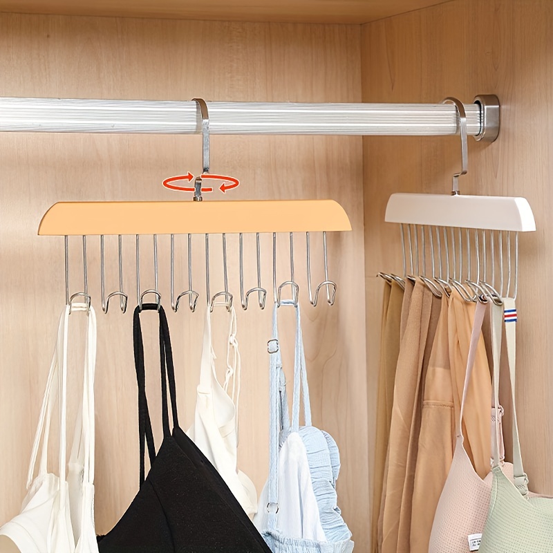 FYY Hanger Connection Hook 6 + 4 Plastic Closet Organizer Multifunctional  Clothes Hanger Connector Joint Hook Space-Saving Magic Hanger Clothes