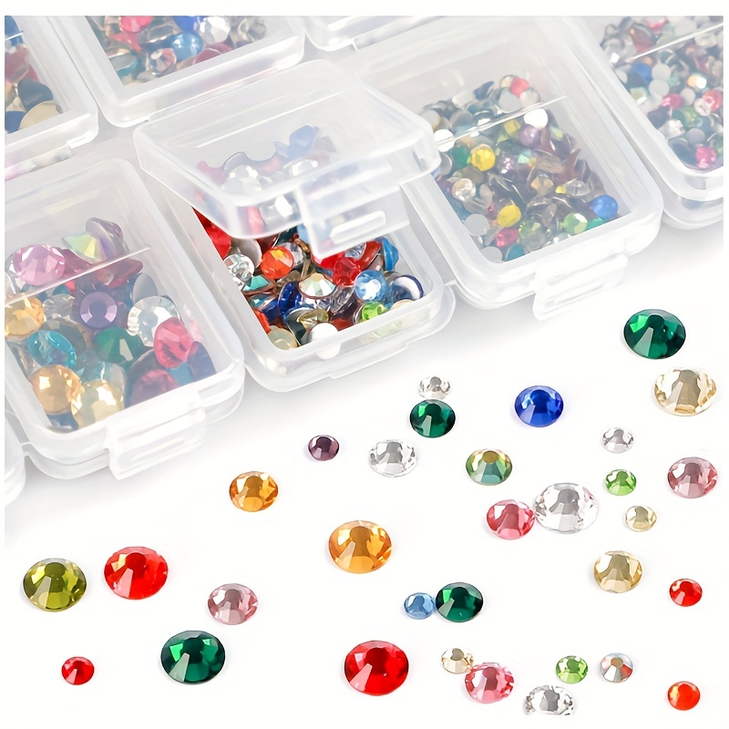 Flat back Crystal Rhinestones In 6 Sizes Includes Pick up - Temu