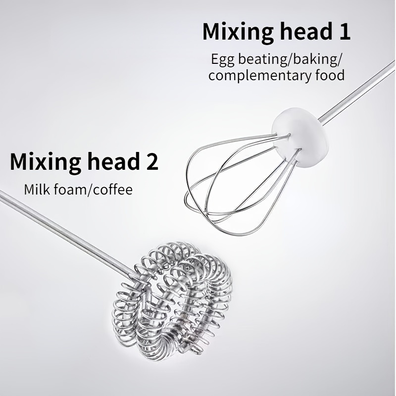 Daily-buy 4pcs Electric Mini Kitchen Stirrer Milk Frother Coffee Egg