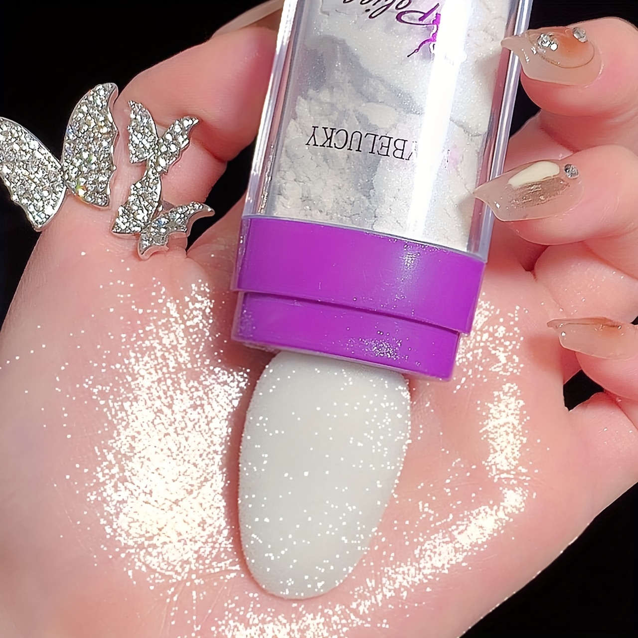 Fée Haute Brillance Pat Poudre Crème Éclaircissante Pour Le Corps Poudre De  Paillettes Tridimensionnelle Naturelle Fard À Joues Poudre De Fée Poudre De  Paillettes Nacrées, Magasinez Les Dernières Tendances