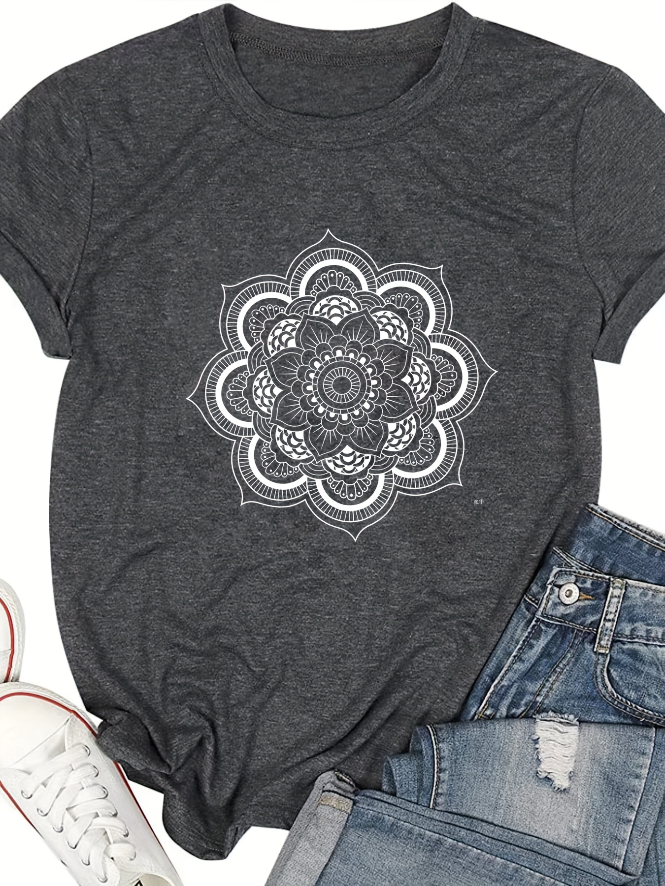 T-Shirt Unisexe JSZHCB Katseye - Imprimé Rétro Décontracté - 100% Polyester - Taille Du XS Au 4XL - 10