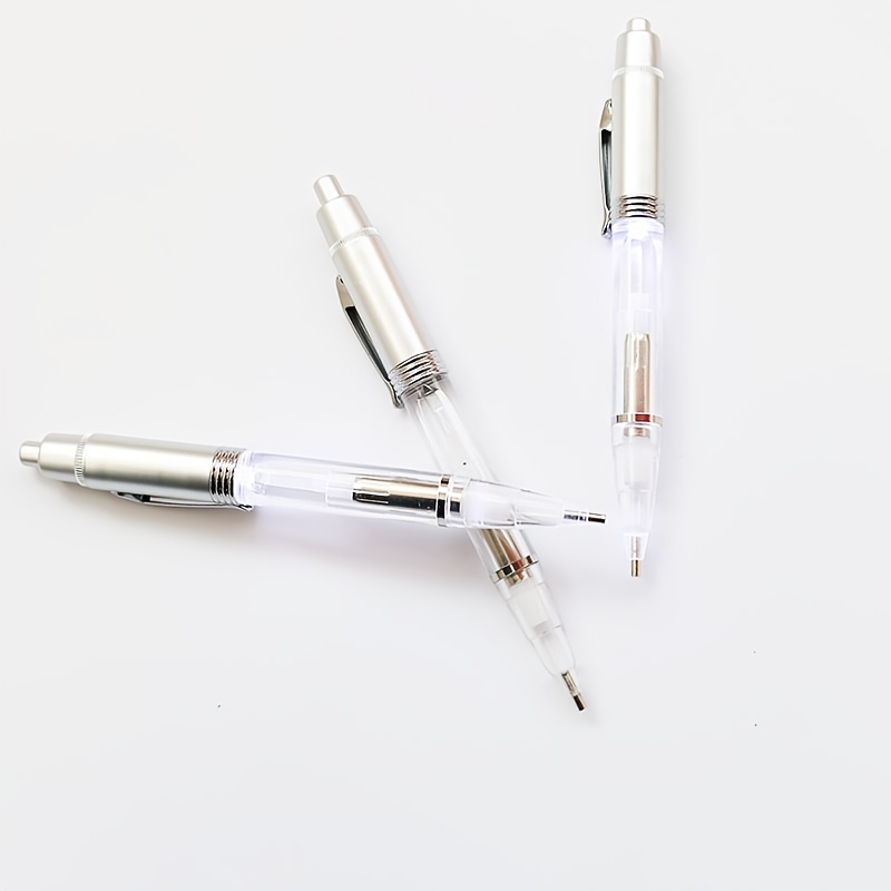 Diamond Painting Pen Kit, Luminous Diamond Art Pen With 6 Metal