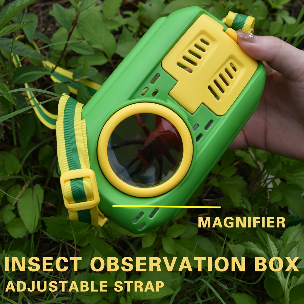 Children's Outdoor Tools Insect Observation Box Magnifying - Temu