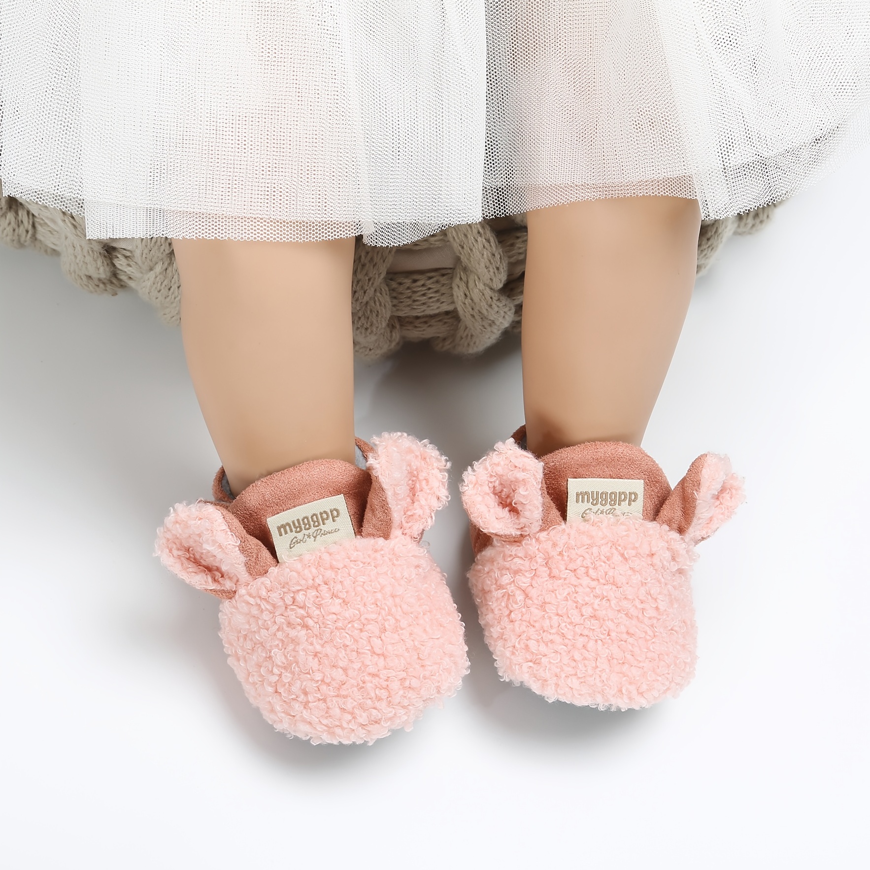 Chaussons pour enfants - Pantoufles anti-dérapantes et chaudes en