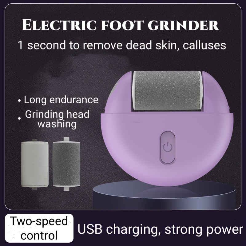 Electric Feet Callus Remover Kit: Rechargeable, Portable Pedicure Tool For  Professional Foot Care - Perfect Gift For Dry, Hard, Cracked Skin! - Temu