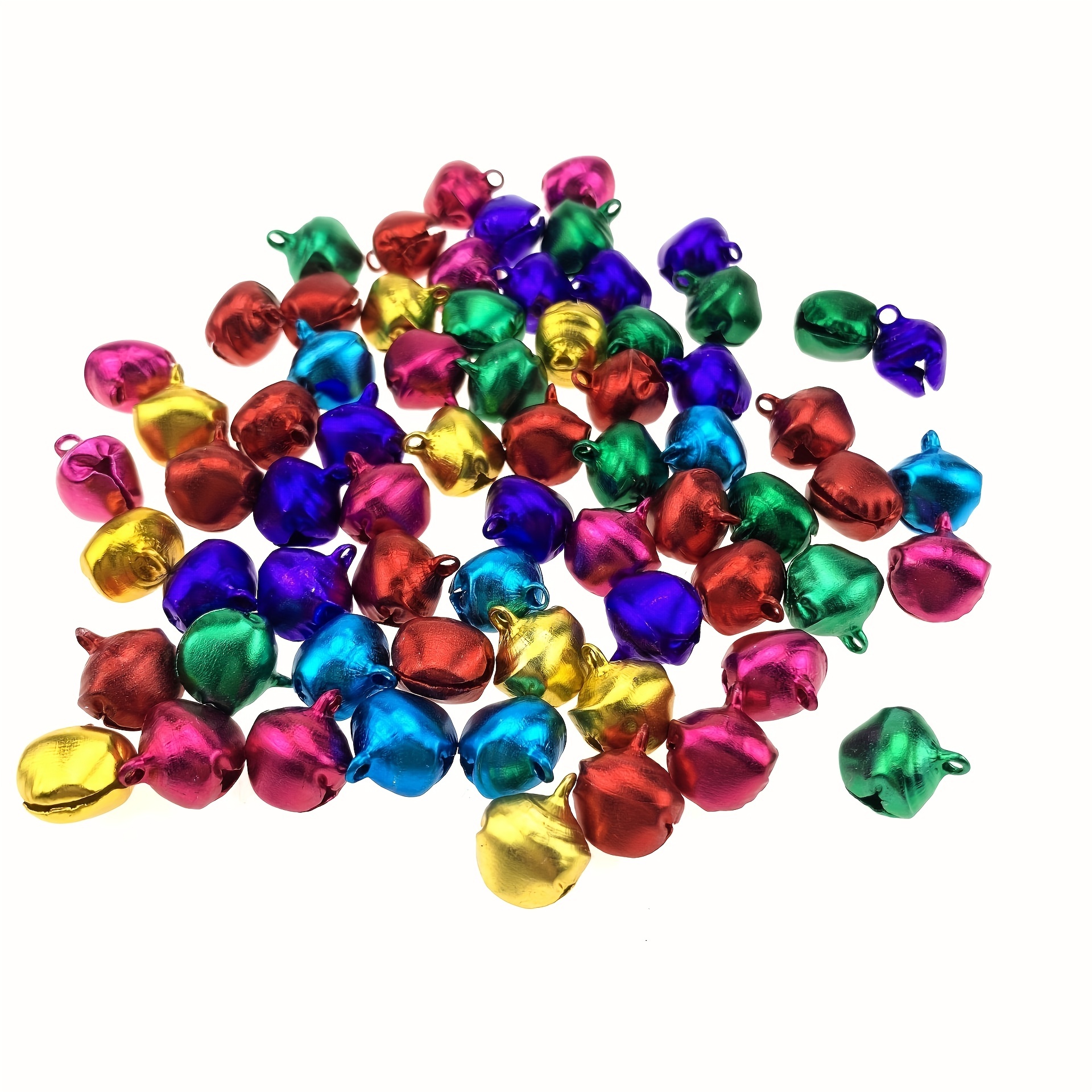 Colorful Jingle Bells For Crafts 4 Colors Mixed Mini Bells - Temu