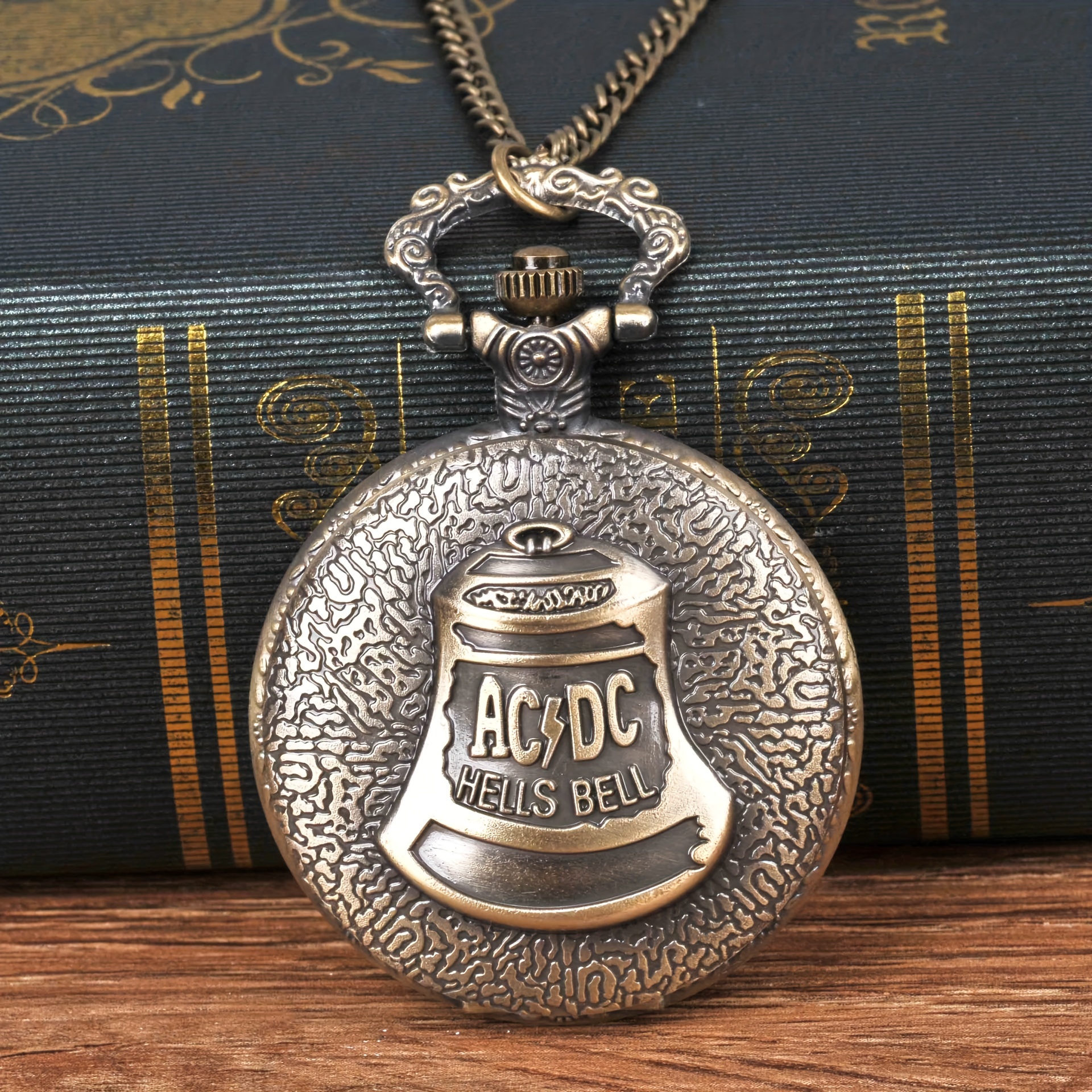 Creativearrowy Retro Alice in Wonderland Theme Steampunk Pocket Watch Bronze Quartz Pocket Watches Vintage Fob Watches Christmas Brithday Gift