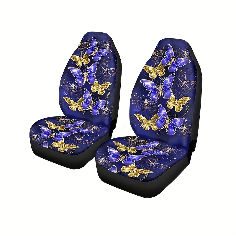 Butterfly Print Car Seat Covers Universal Fit Car Seat - Temu