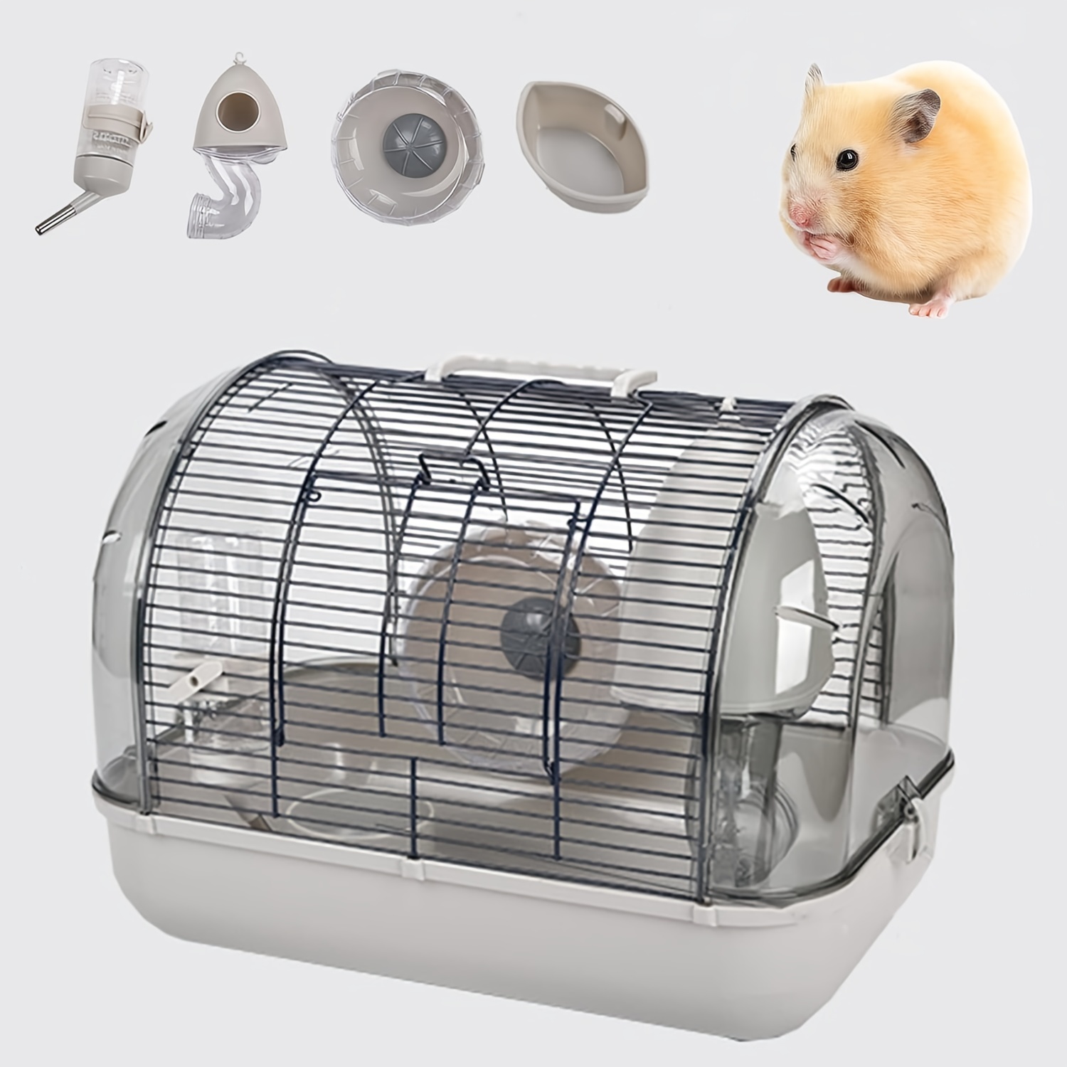 Piège à rats en cage Alive - largeur 11,5 cm - longueur 30 cm - hauteur 12  cm