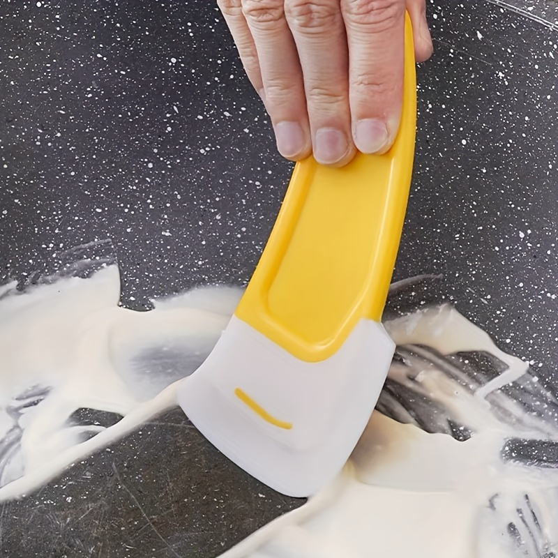 1PC Kitchen Cleaninng Scraper Silicone Kitchen Scrapper Cleaner