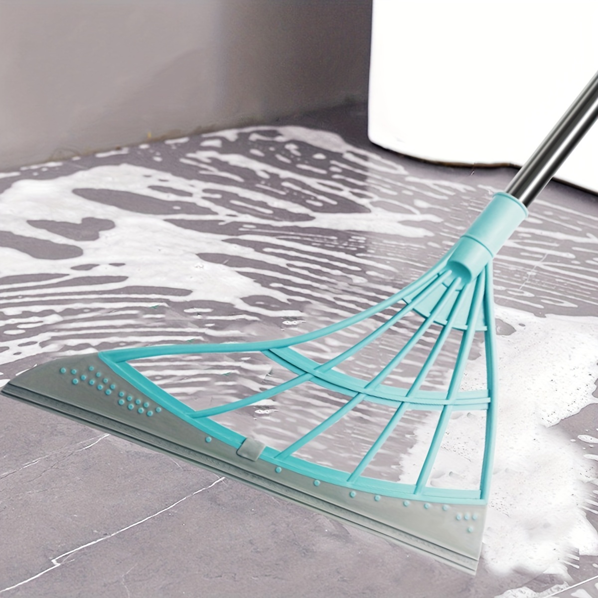 Scopa magica in Silicone per la pulizia del pavimento tergipavimento per la  rimozione della polvere dei peli di animali domestici scopa per pavimenti  in Silicone strumenti per la pulizia della casa del