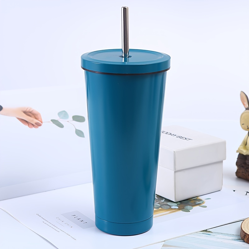 New Hot Sale 750ML 304Stainless Steel Straw Cup Large Capacity