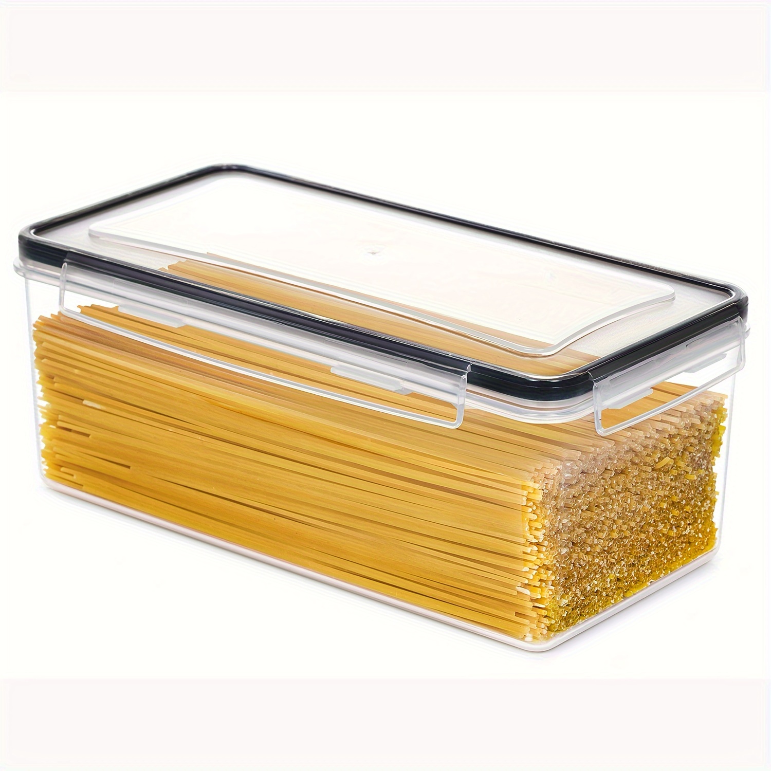 Kitchen Grain Storage Tank Pasta Macaroni Container Stackable Bean Cereals  Sealed Box Kitchen Food Container Cabinet Organizer