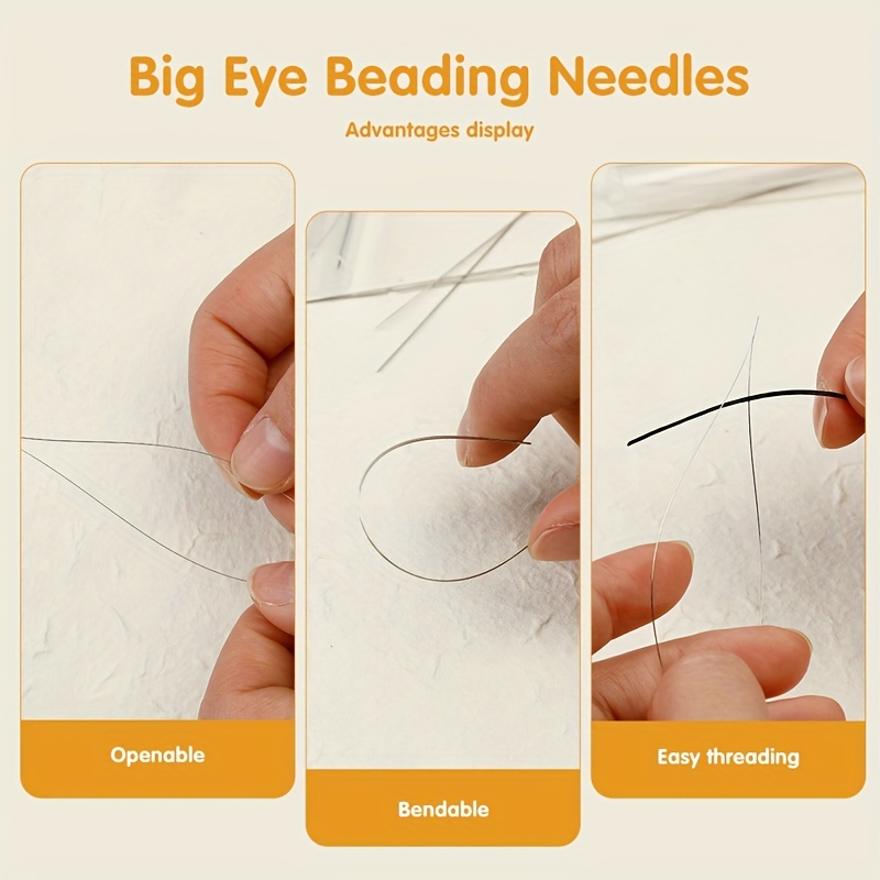 How to Use Big Eye Beading Needles 