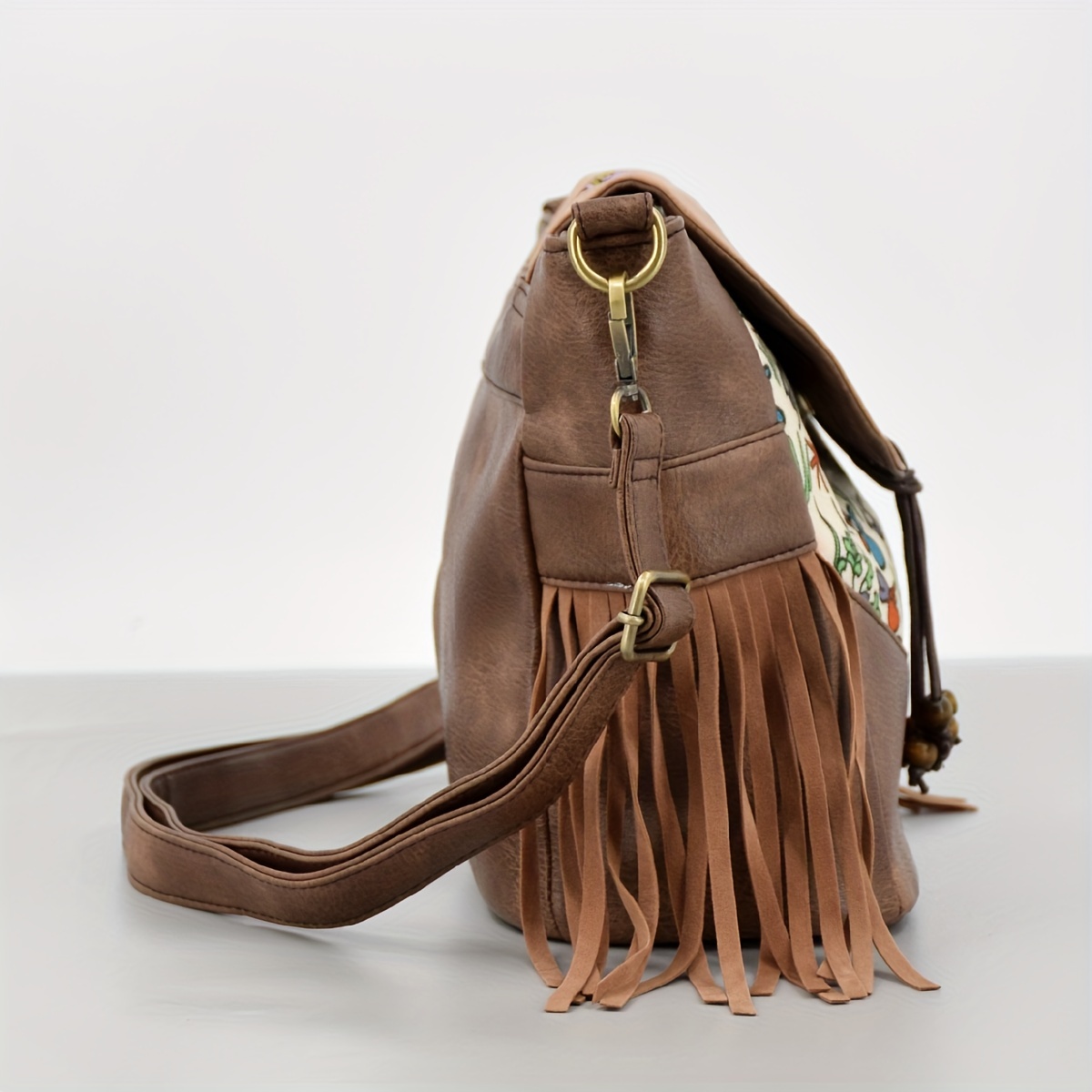 Bohemian bucket clearance bag