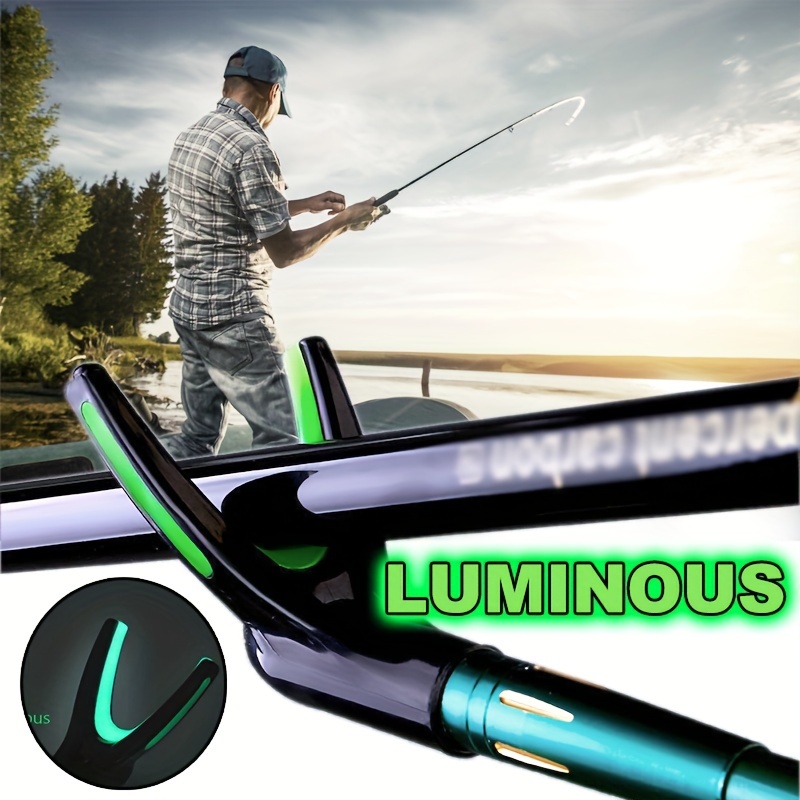 Luminous Fishing Rod Bracket Tip Fishing Stand Holder - Temu