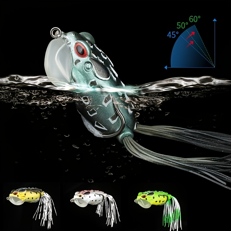 Bionic Frog Fishing Lures Freshwater Saltwater Effective - Temu