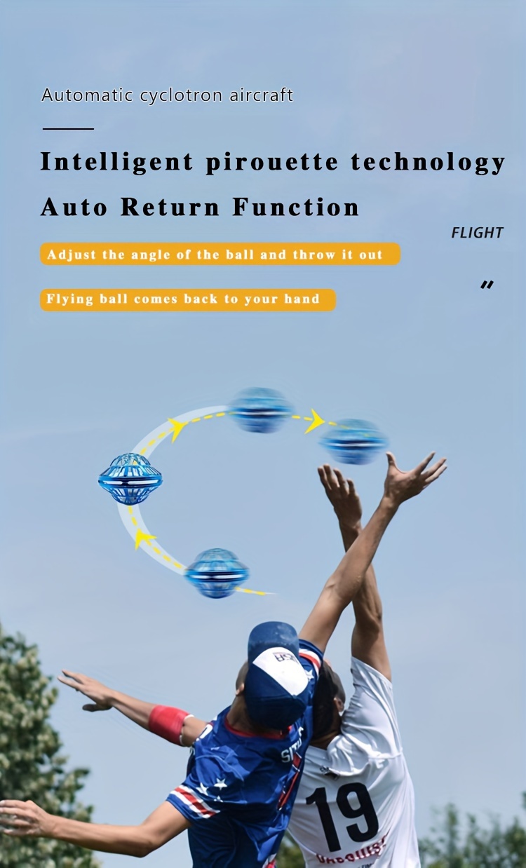 200mah Battery Intelligent Induction Flying Ball Temu