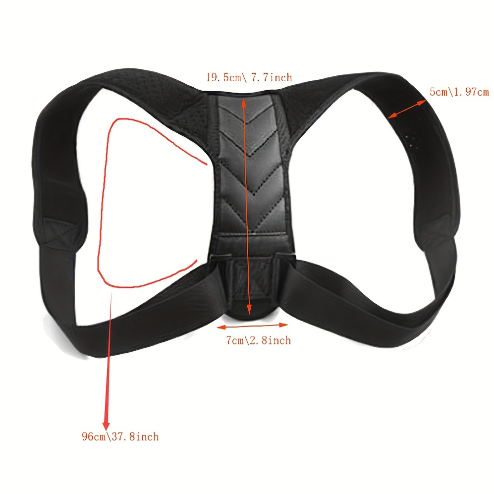 Adjustable Posture Corrector for Back Support