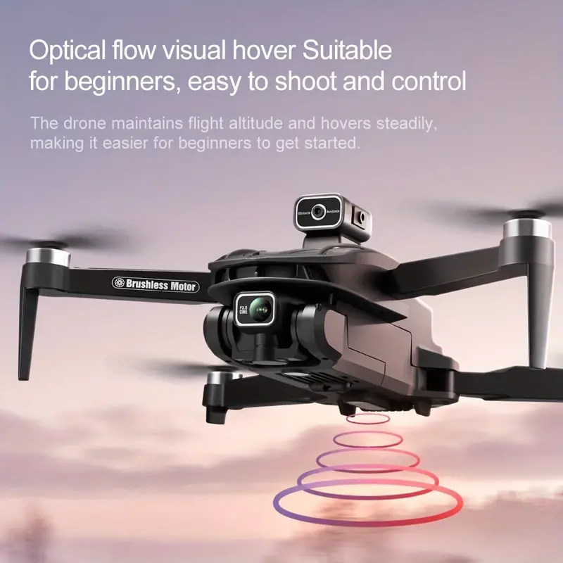 v168 drone with hd camera 360 all round infrared obstacle avoidance optical flow hovering gps smart return 7 level wind resistance 50x zoom birthday gift details 14