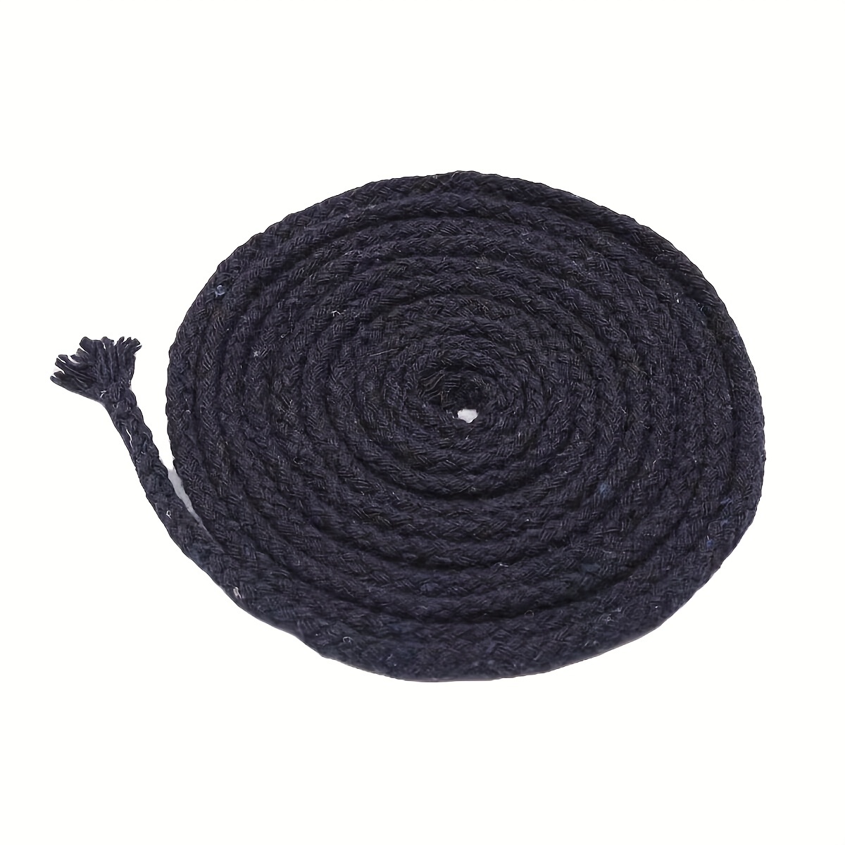 5mm Thick Black Nylon Rope Nylon Braided Rope Handicraft Decorative Rope  Binding Rope Braided Rope