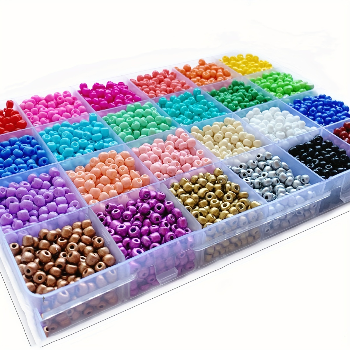 random color bead diy jewelry accessory 24 colors meter