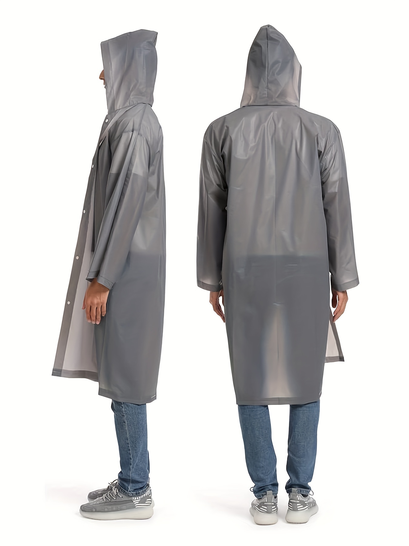 Raincoat Unisex Thick Outdoor Lightweight Poncho Raincoat - Temu