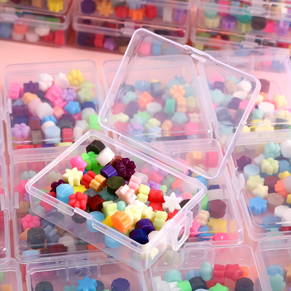 Mini Bead Storage Box 60 Bottle Craft Accessories - Temu