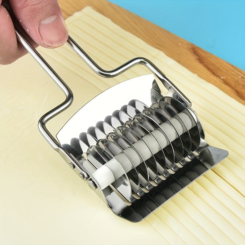 Noodle Cutter Stainless Steel Noodle Lattice Roller Kitchen - Temu