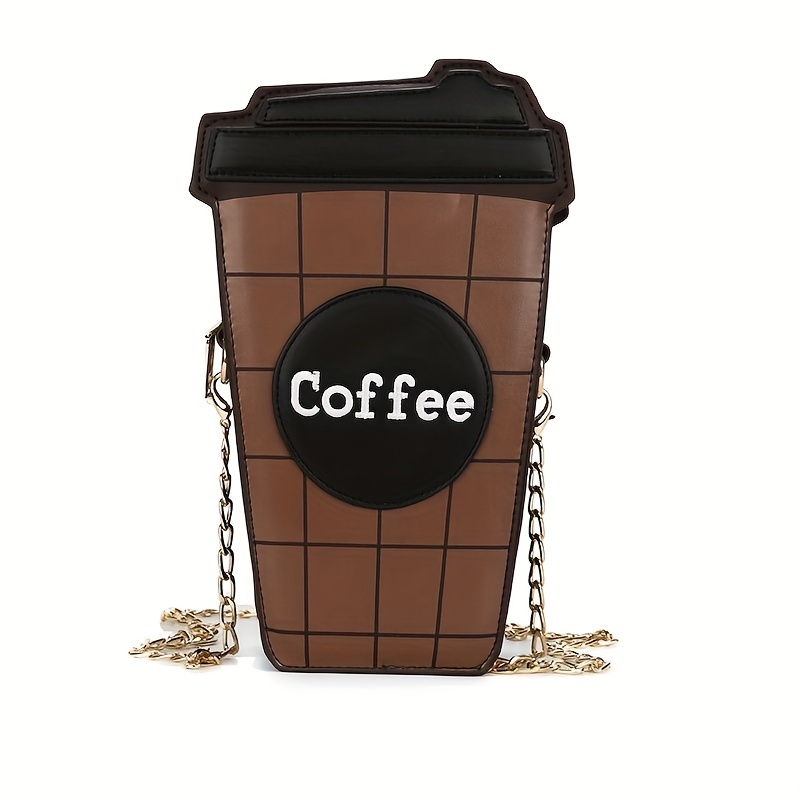 Coffee Cup Crossbody Bag