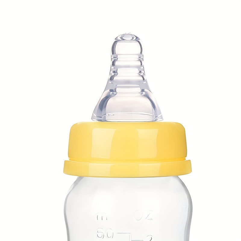 Biberón Leche para bebé Alimentador de agua Bebida para recién nacidos  Aprendizaje de enfermería resistente al calor Taza de pezón para niños  pequeños resistente al calor Verde, 240 ml Jumpingount BA000333-07