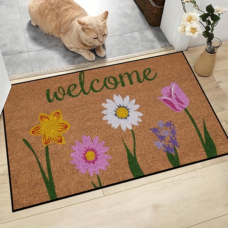 1pc Bathroom Toilet Mat, Anti-slip Floor Mat For Kitchen Entrance