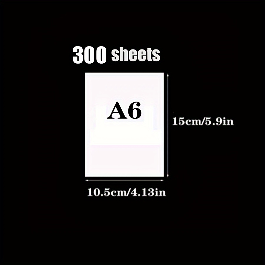 A6 5d Diamond Painting Release Paper Non stick Double sided - Temu