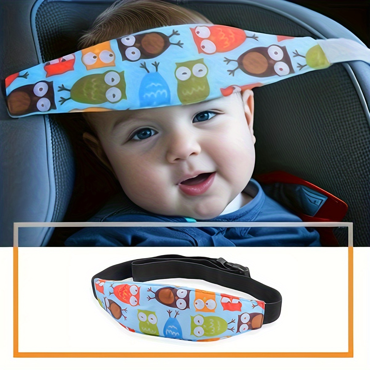 

Head Support For Car Seat, Stroller Car Seat Head Support ,halloween, Thanksgiving And Christmas Gift