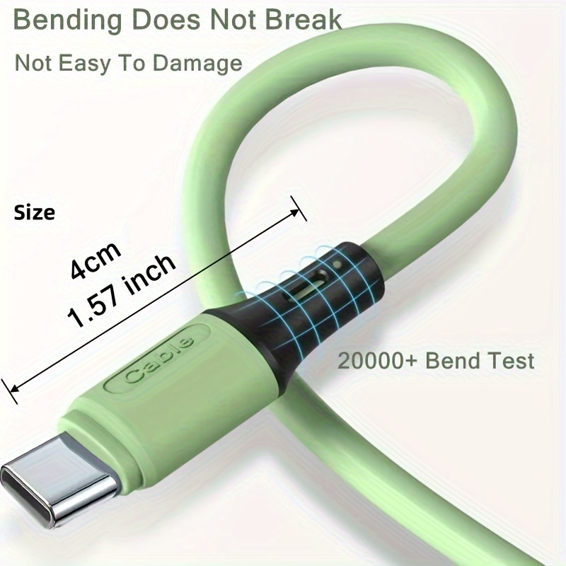 Liquid Silicone Usb Cable For Android Micro Usb Fast - Temu