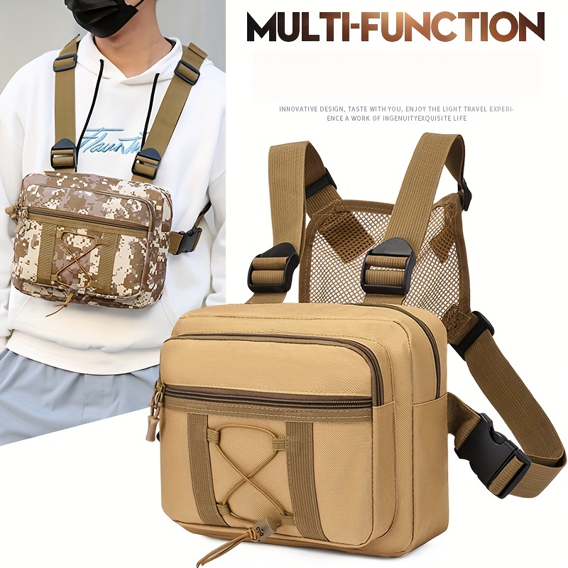 Cheap New Chest Bag For Men Tactical Vest Bag Casual Function