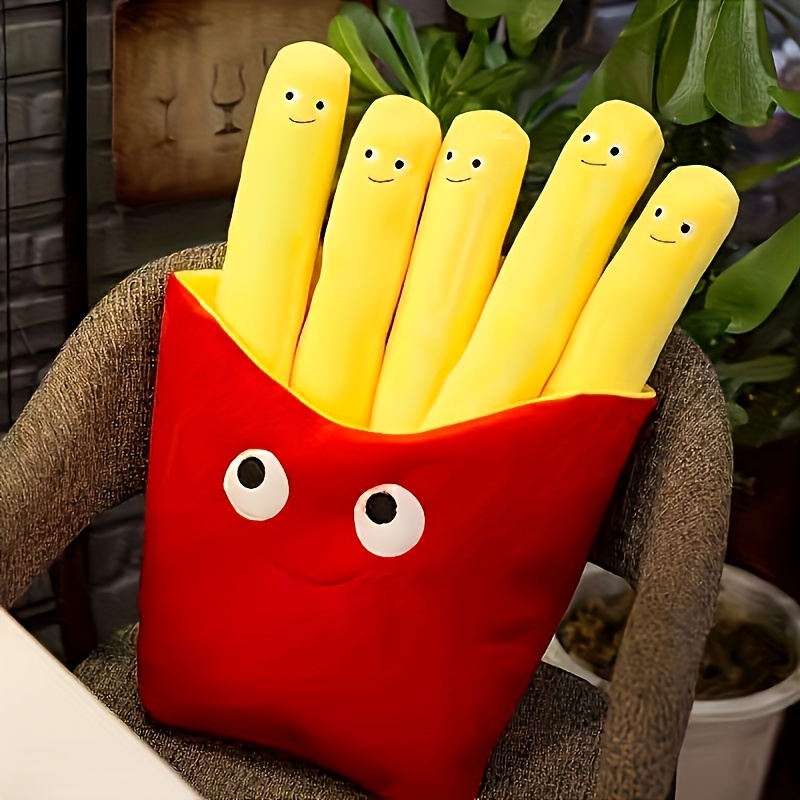 Emotional Fries 14'in Cute Support Pillow Cushion Home Decoration Cuddly  Plush Pillow for Sofa, Couch, Bed Office - China Cushion and Pushee Cushion  price