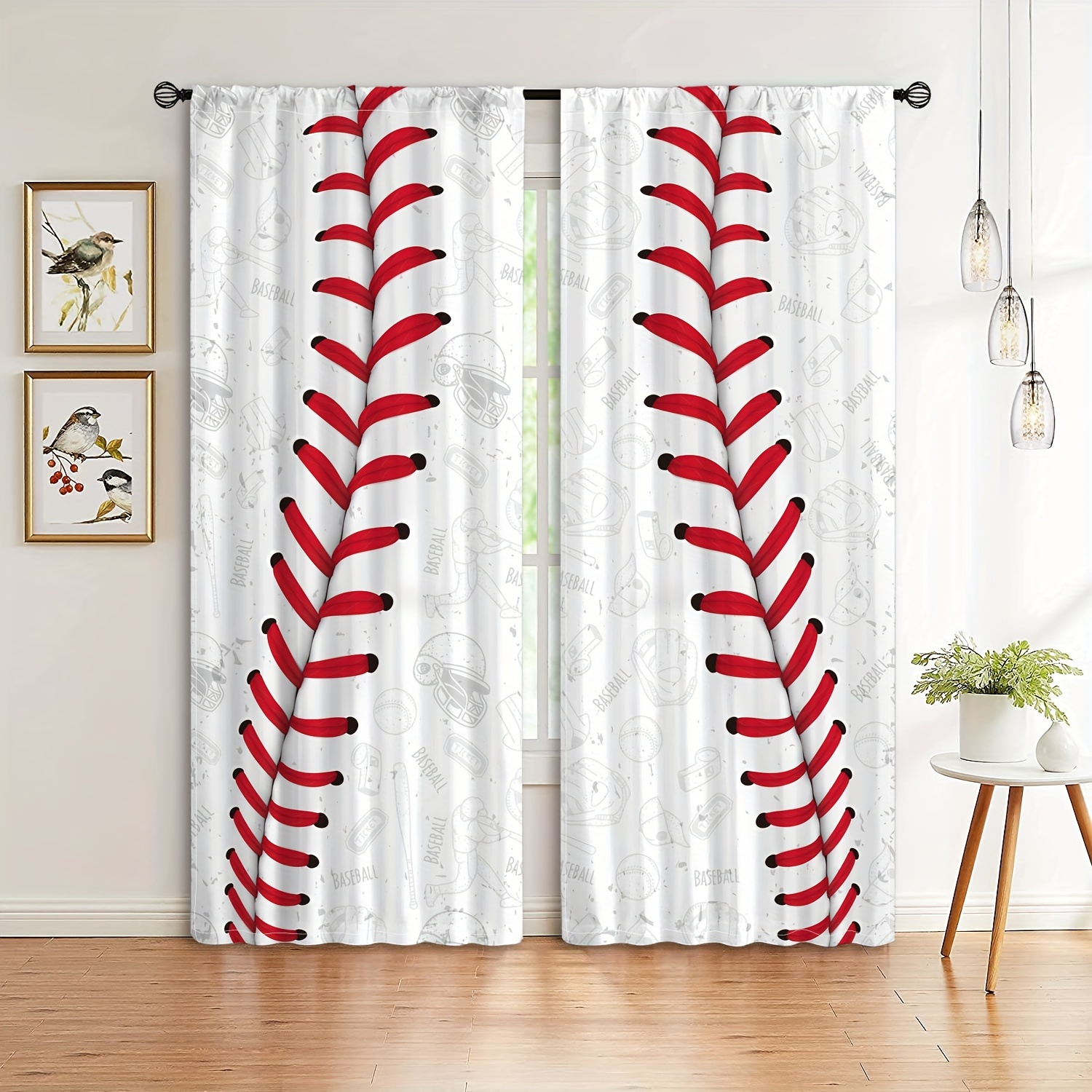  Red And White Striped Shower Curtain: Home & Kitchen