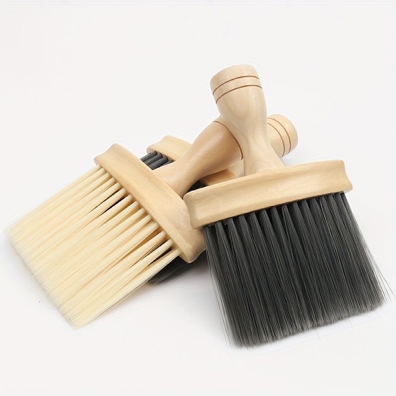 Wooden Handle Crevice Cleaning Brush, Handheld Crevice Cleaning