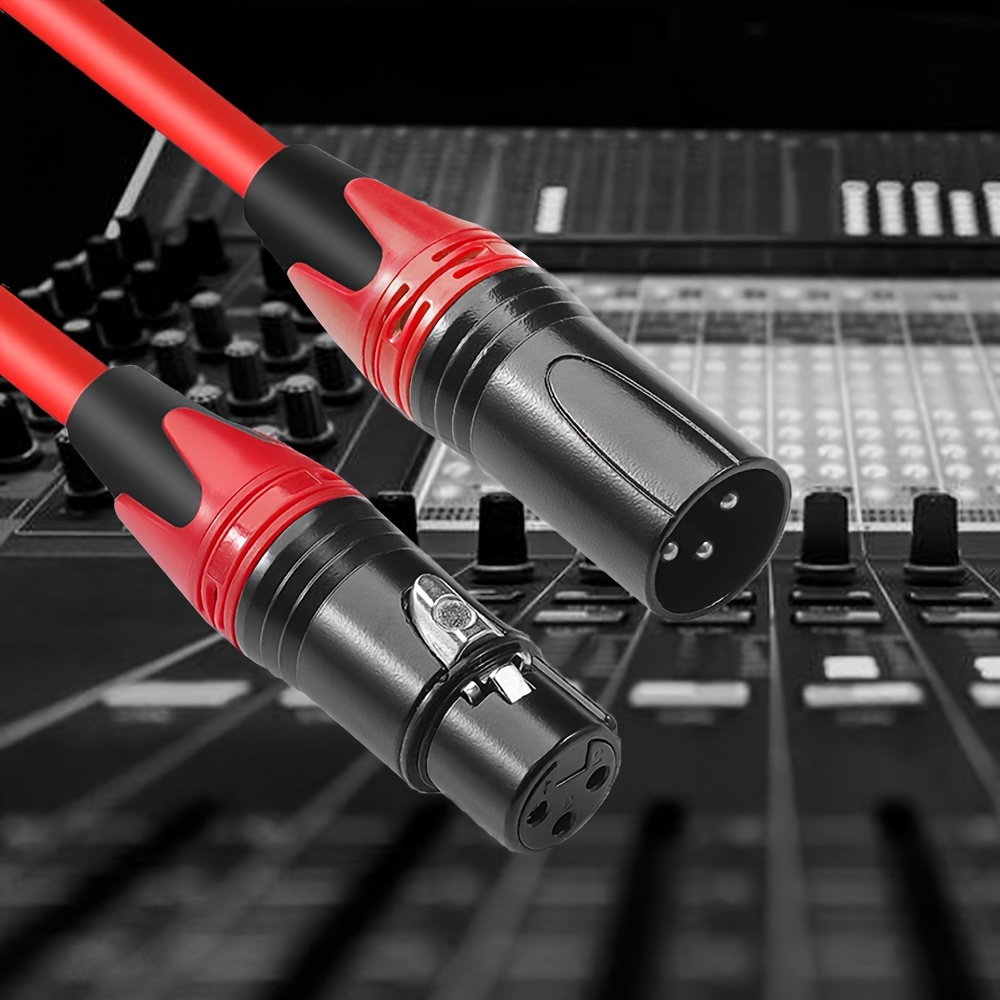 Basics Cable de micrófono XLR para altavoz o sistema PA