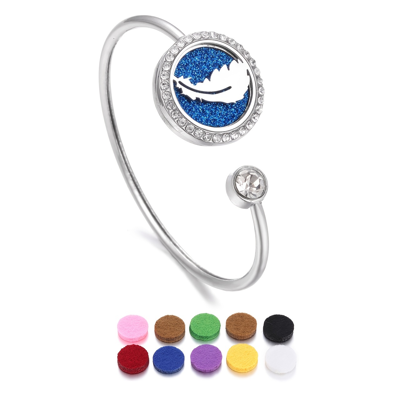 Stainless Steel Aromatherapy Diffuser Bracelet