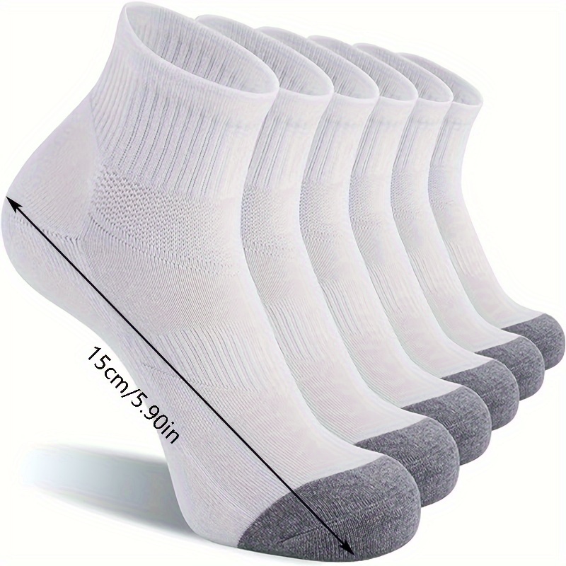 6 Pairs Boy's Mid Crew Sport Socks