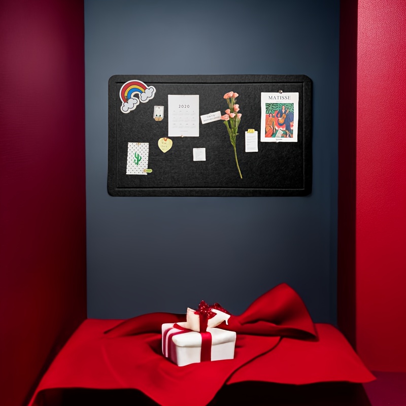 Large Foldable Bulletin Board Felt Pin Board Message Board Temu