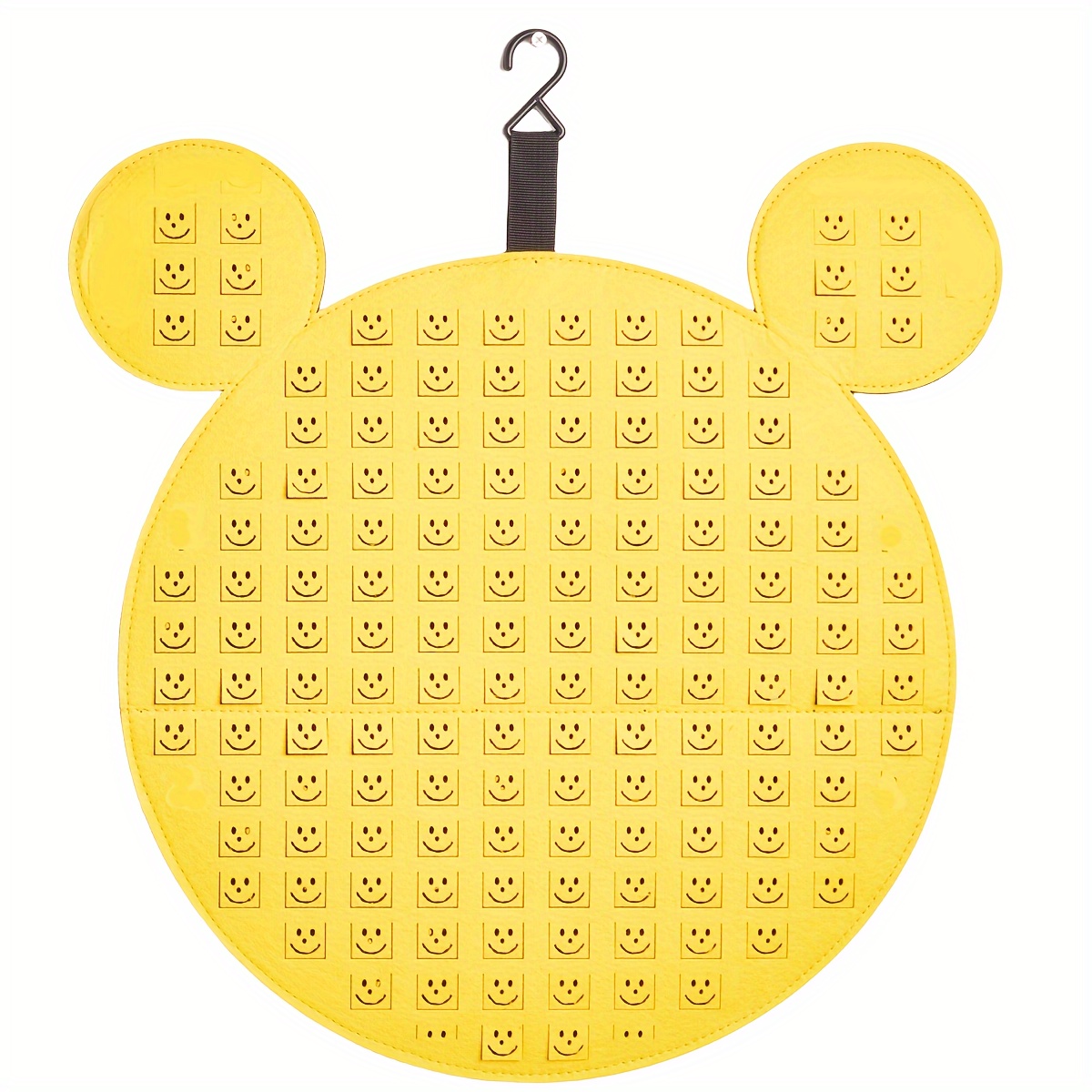  Enamel Pin Display Book, Portable Pin Holder, to Display and  Trade Your Disney Pins, 42 Pin Capacity, Fits Rubber Pin Back, Yellow :  Office Products
