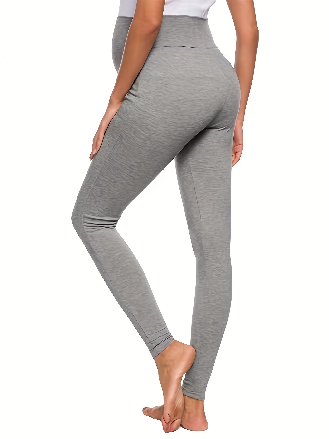Women's Comfortable Breathable Maternity Leggings for Tummy Support