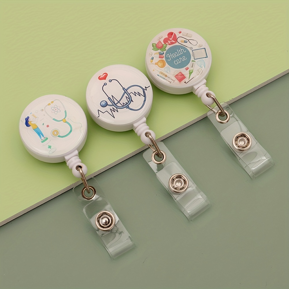 Medical Badge Reel: Add Sparkle Office Outfit Fun - Temu Canada