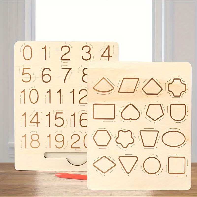 German Montessori Alphabet Tracing Board