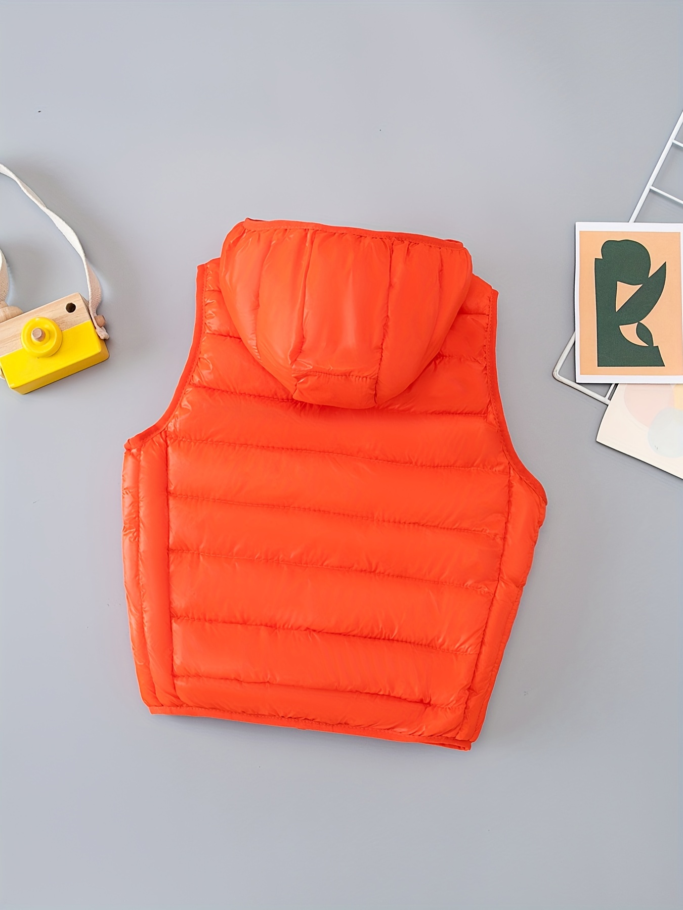 Boys orange shop puffer vest